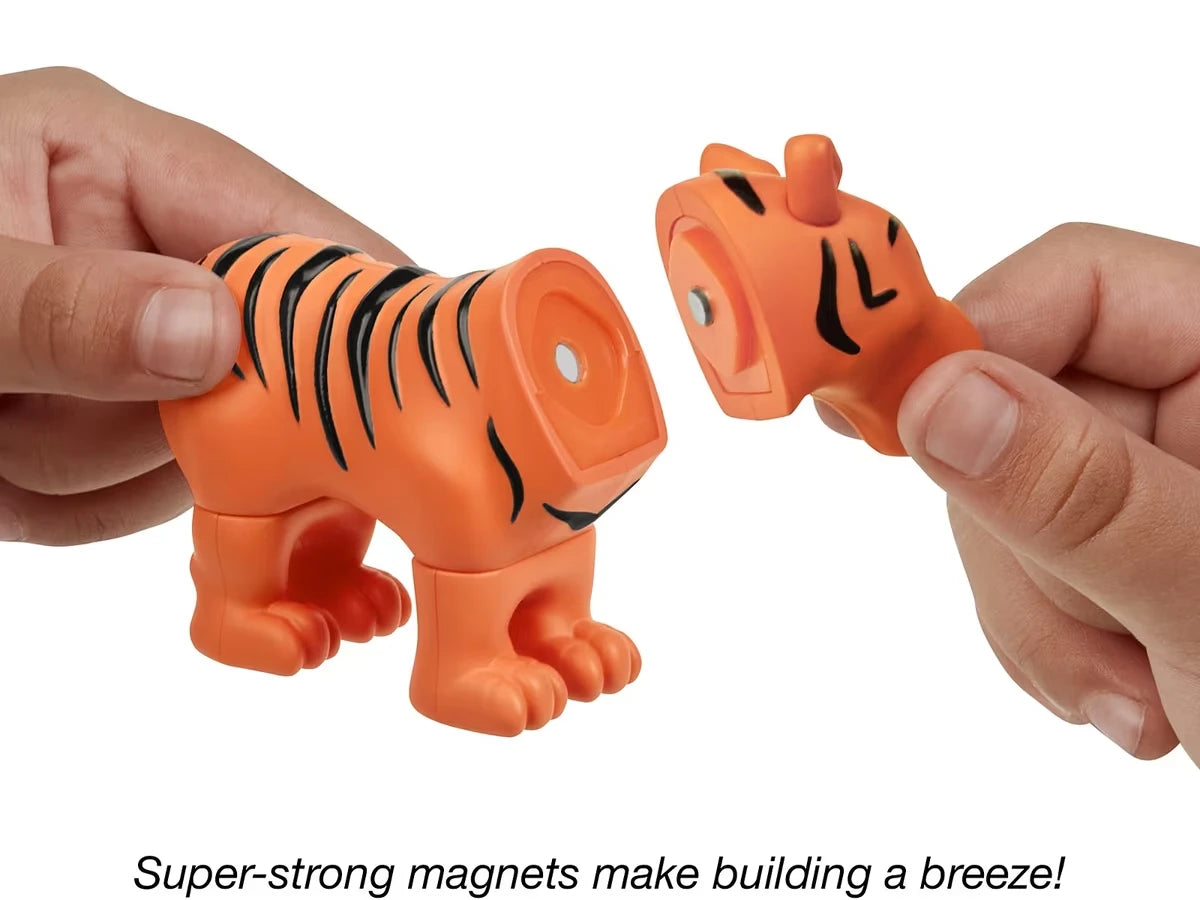 Mix & Match Mini Magnetic Wild Animals - US 4492