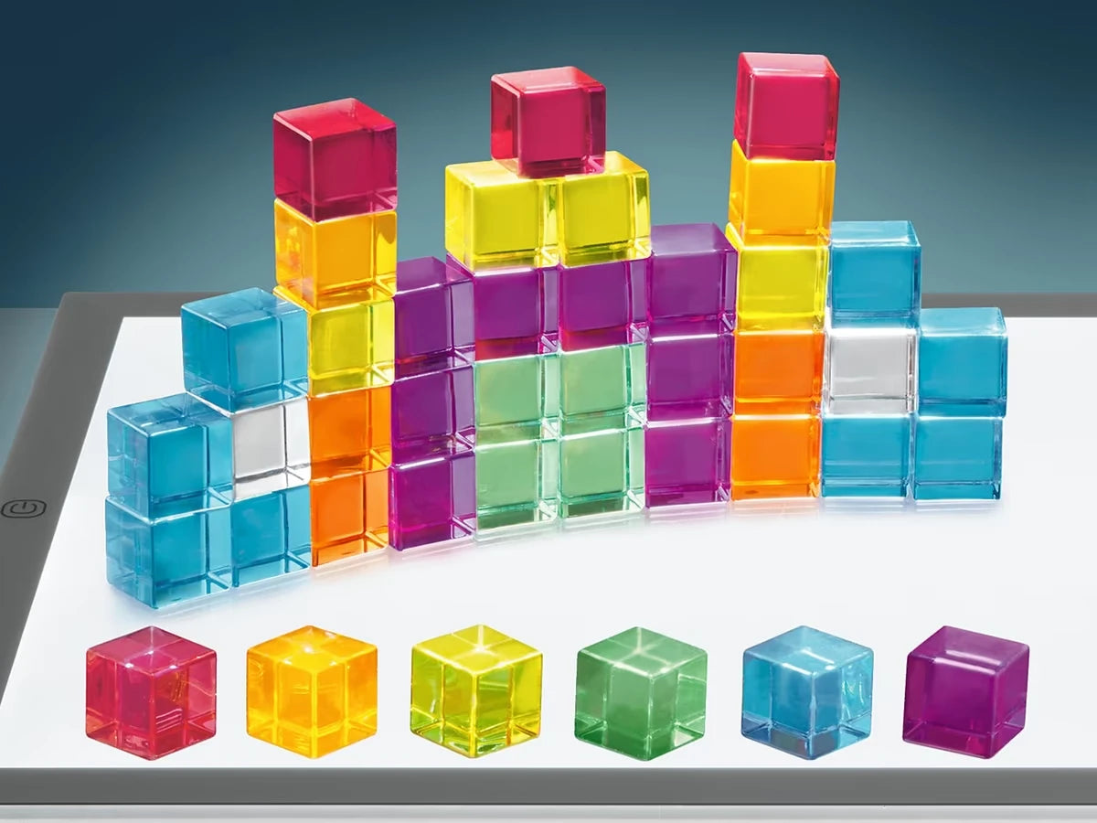 Rainbow Crystal Cubes - US 3602