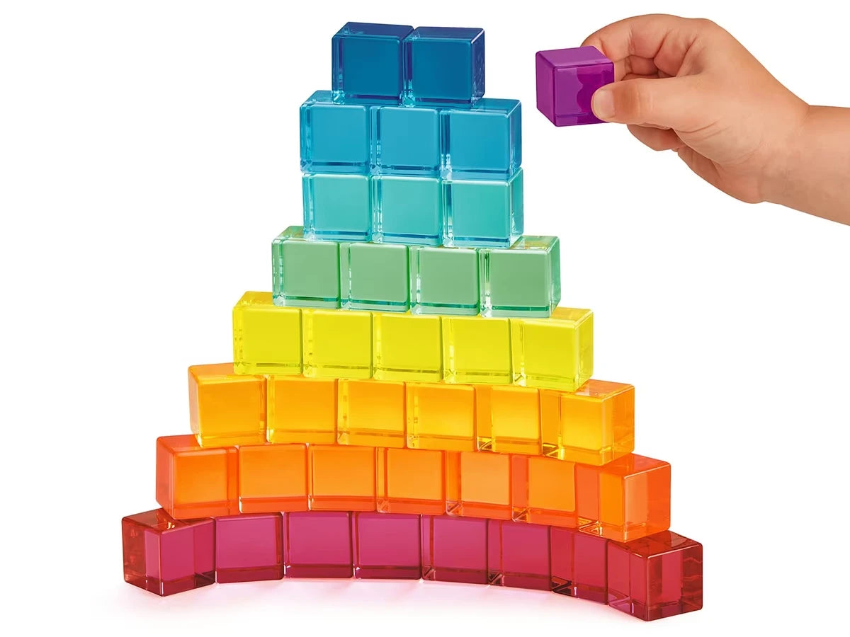 Rainbow Crystal Cubes - US 3602