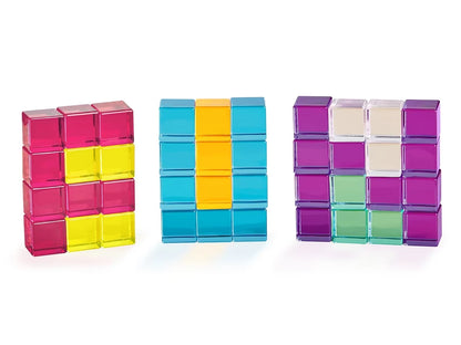 Rainbow Crystal Cubes - US 3602