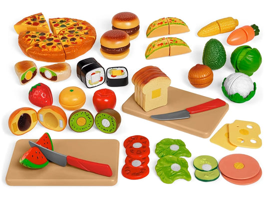 Slice & Serve Play Food Set - US 1775