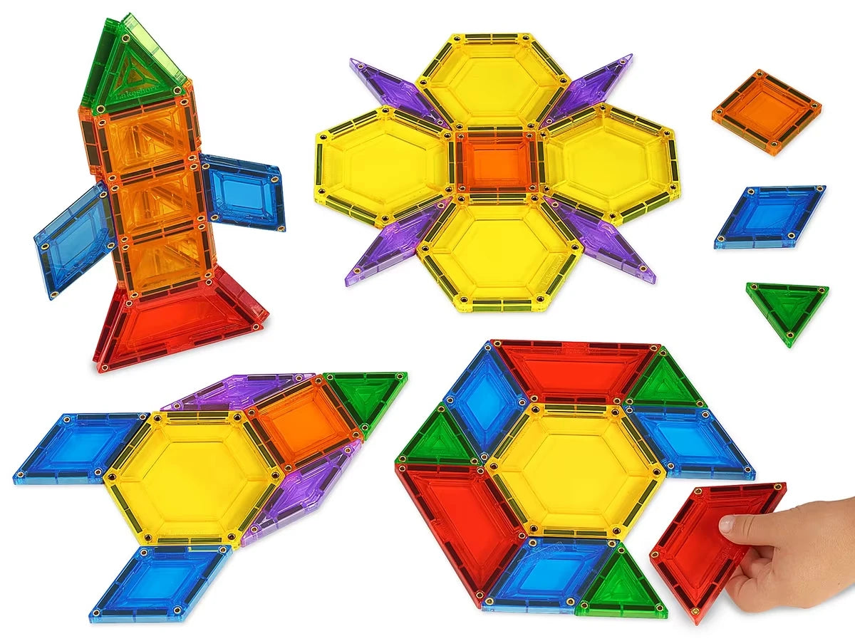 Magnetic Pattern Block Builders - US 5047