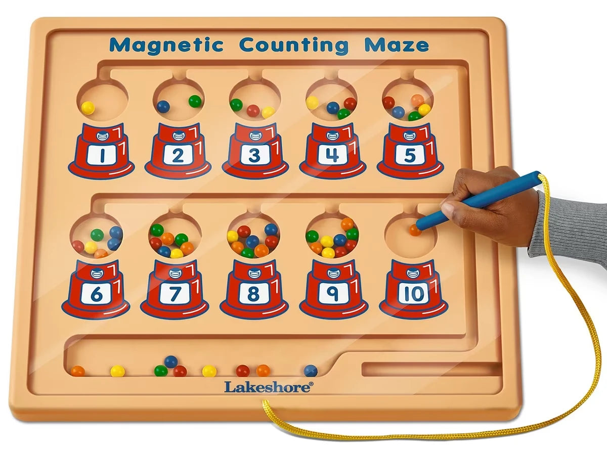 Magnetic Counting Maze - US 8804