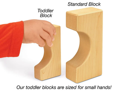 Toddler Hardwood Unit Blocks - US 4886