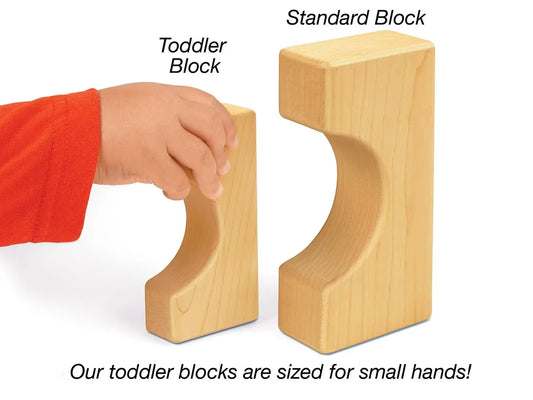 Toddler Hardwood Unit Blocks - US 4886