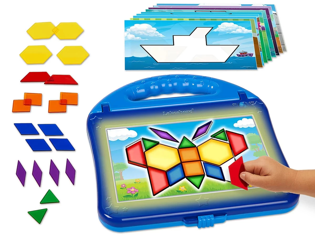 Light-Up Pattern Blocks Design Center - US 6119