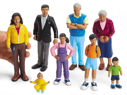 Lakeshore Block Play People - Hispanic Family - US 6949