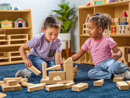 Classroom Hardwood Unit Blocks - Builder Set - US 2782