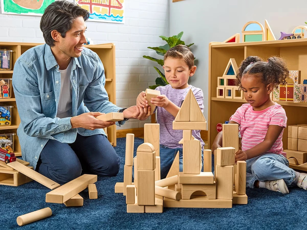 Classroom Hardwood Unit Blocks - Builder Set - US 2782