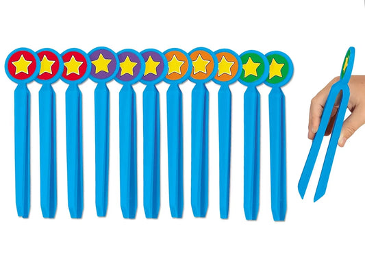 Easy-Grip Safety Tweezers - Set of 12 - US 4832