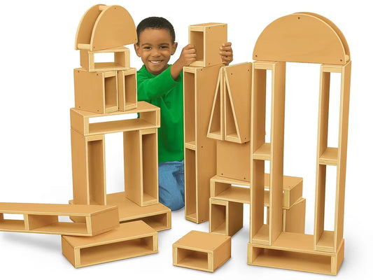Lakeshore Hardwood Hollow Blocks - US 1229