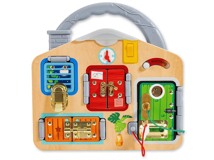 Lock & Learn Play Board - US 8872