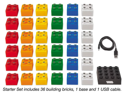 Light-Up Building Bricks - Starter Set - US 7649