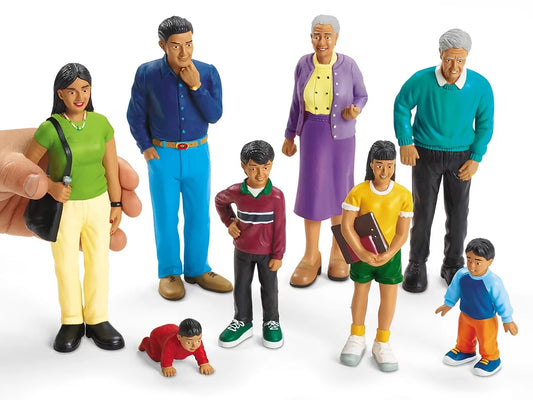 Lakeshore Block Play People - Native American Family - US 6136