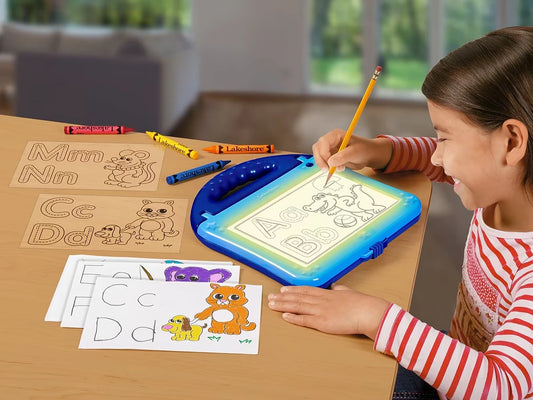 Alpha-Sketch Light-Up Center - US 4447