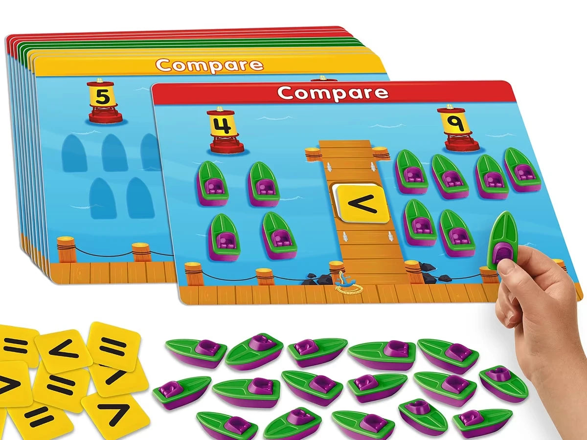 Accelerate Math! Comparing Numbers Activity Center - US 3677