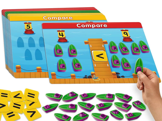 Accelerate Math! Comparing Numbers Activity Center - US 3677