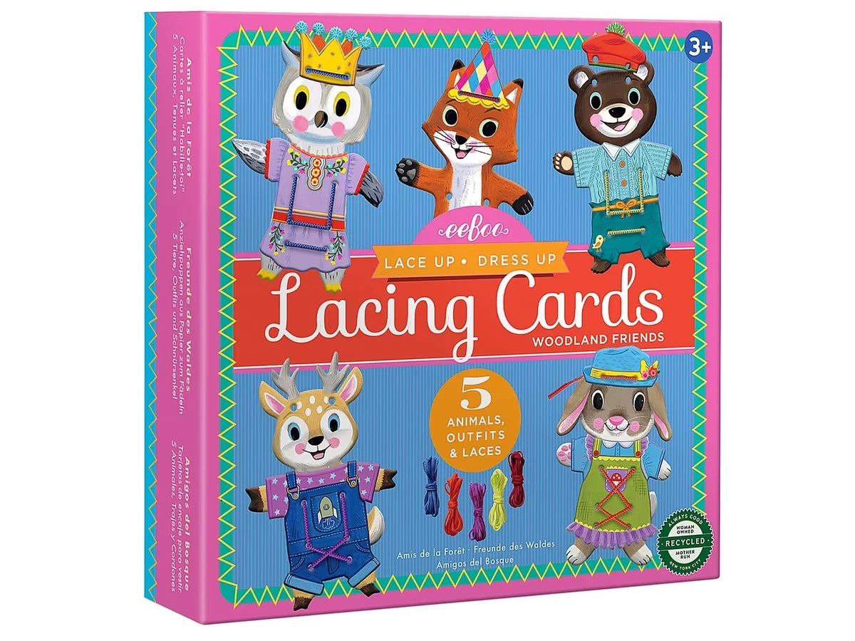 Woodland Friends Lacing Cards - US 5834