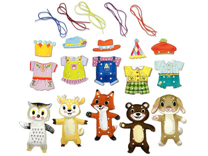 Woodland Friends Lacing Cards - US 5834