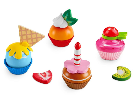 Create-A-Cupcake Wooden Playset - US 3730