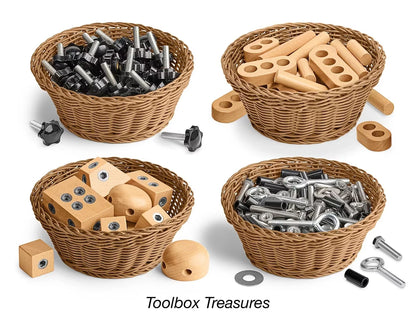 Loose Parts Discovery Kits - Complete Set - US 8748