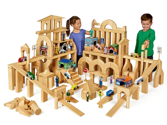 Classroom Hardwood Unit Blocks - Universal Set - US 9826