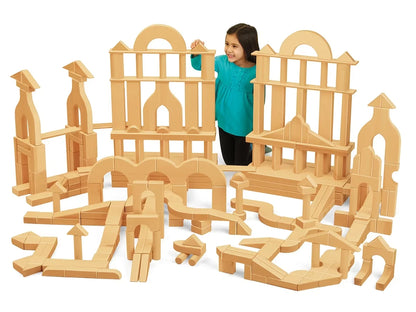 Classroom Hardwood Unit Blocks - Universal Set - US 9826