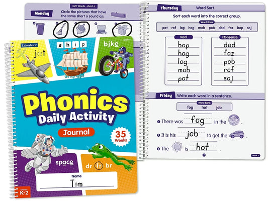 Phonics Daily Activity Journal - US 7599
