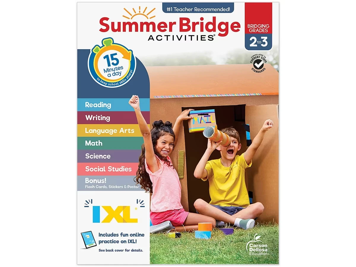 Summer Bridge Activities Workbook - Gr. 2-3 - US 5233