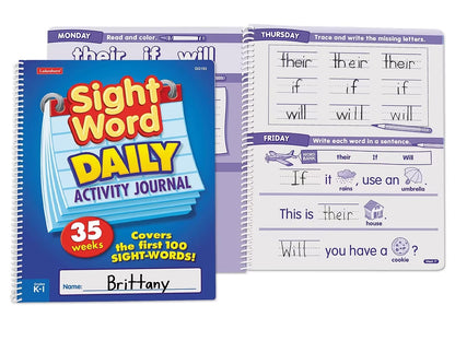 Sight-Word Daily Activity Journal - US 2861