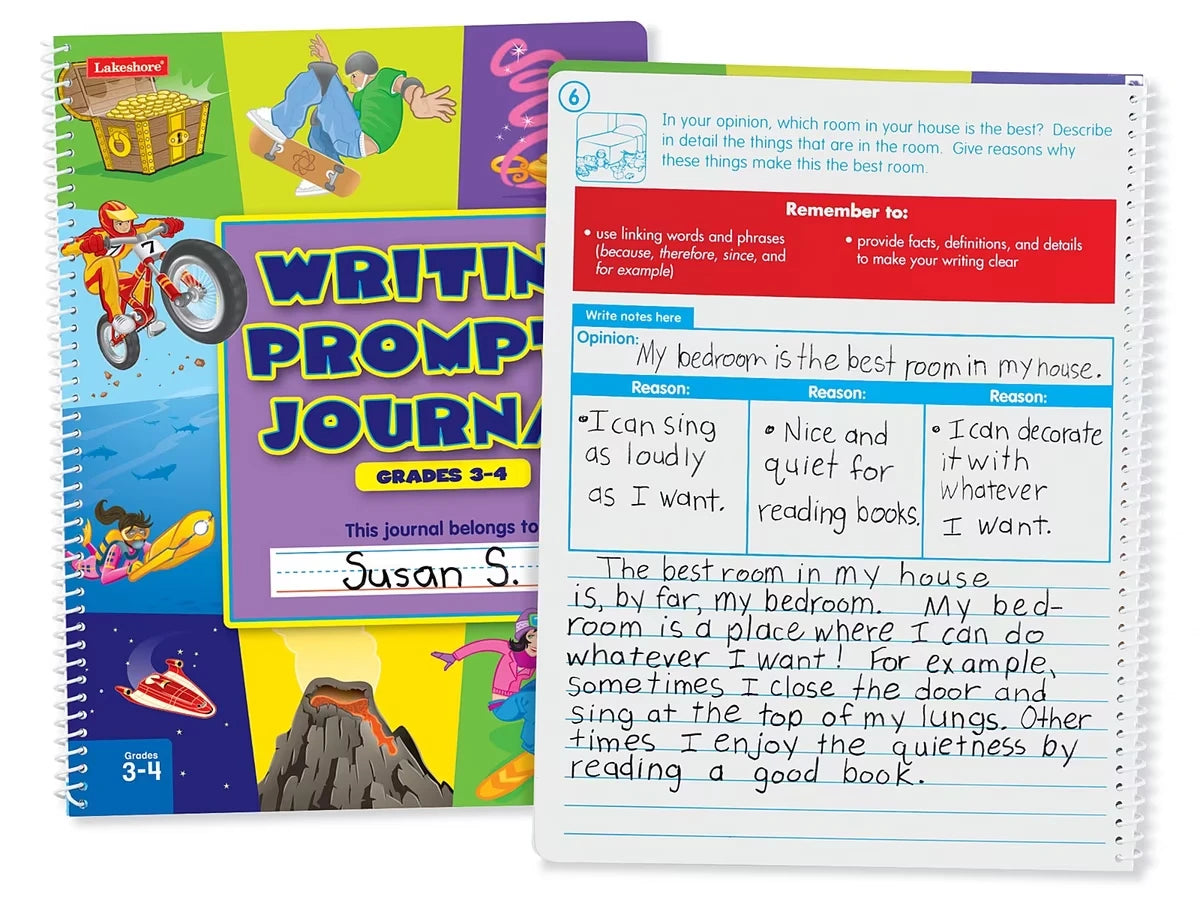 Writing Prompts Journal - Gr. 3-4 - US 4219