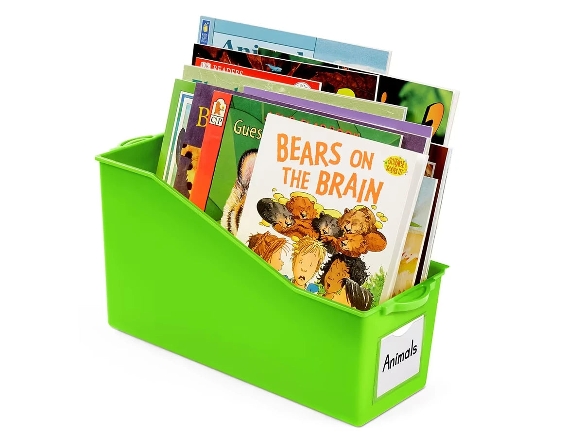 Neon Connect & Store Book Bins - US 9177