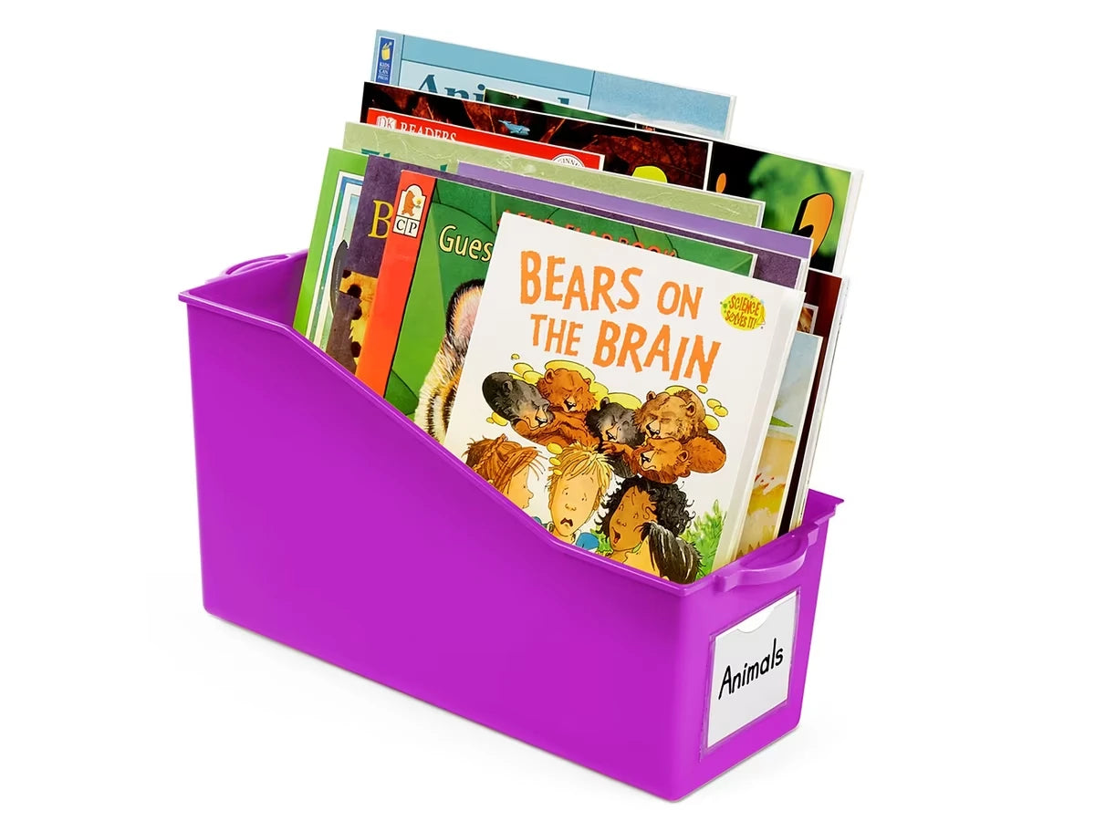 Neon Connect & Store Book Bins - US 9177