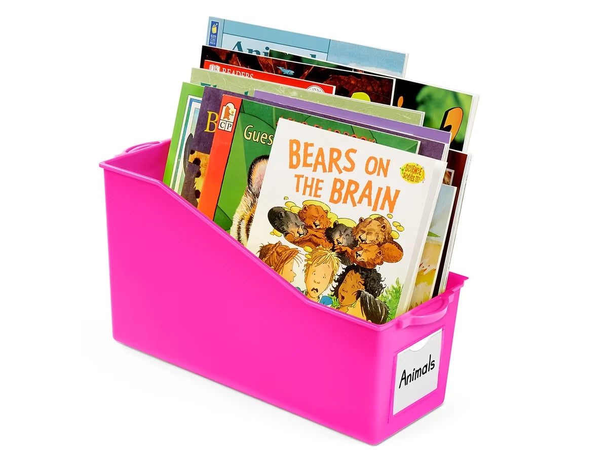 Neon Connect & Store Book Bins - US 9177
