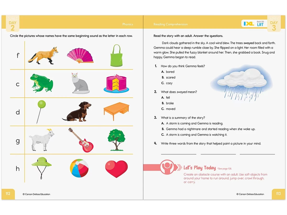 Summer Bridge Activities Workbook - K-Gr. 1 - US 9600
