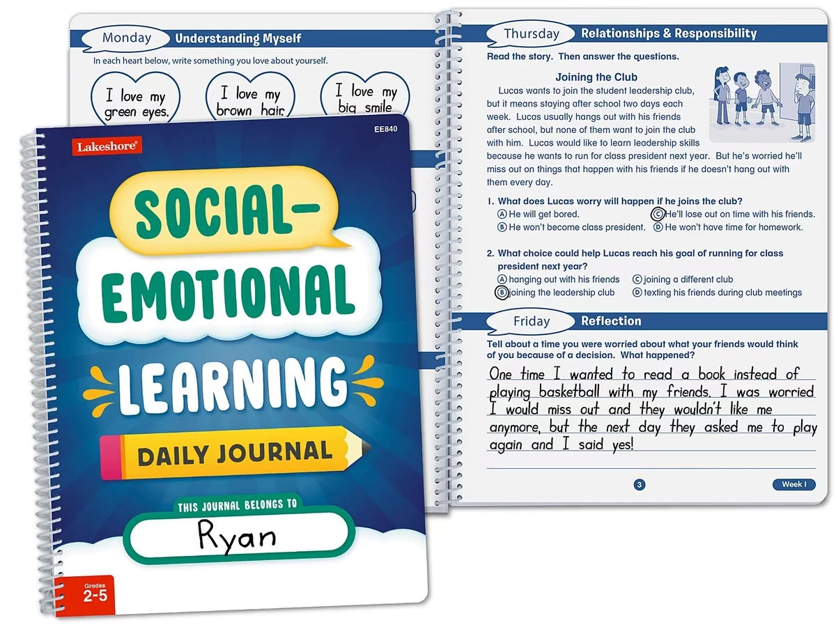 Daily Social-Emotional Learning Journal - US 3318