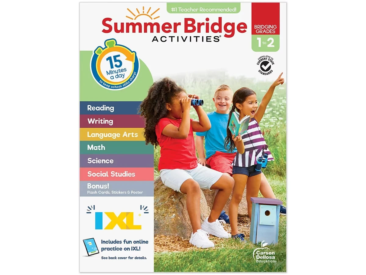 Summer Bridge Activities Workbook - Gr. 1-2 - US 7142