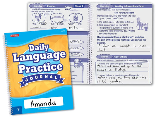 Daily Language Practice Journal - Gr. 1 - US 6258