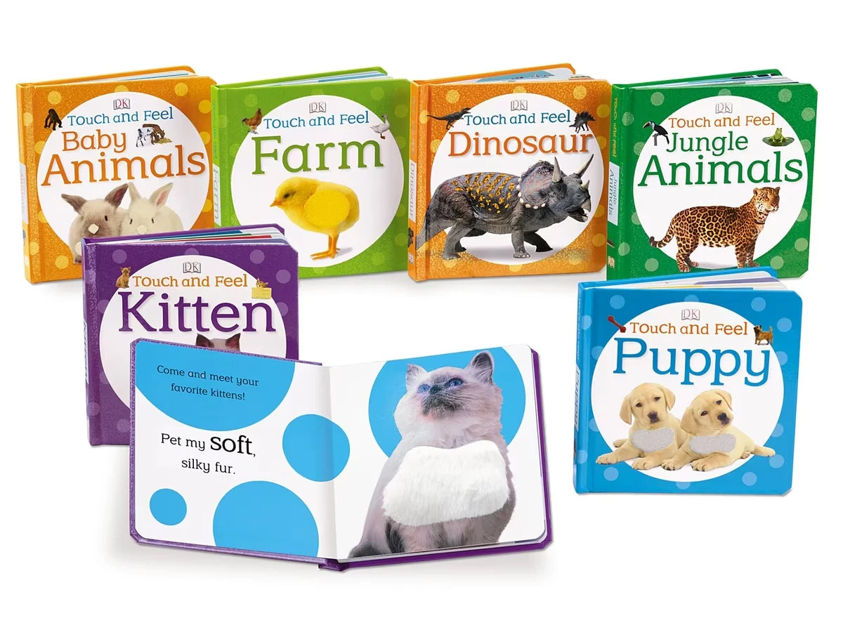 Touch & Feel Discovery Books - US 4561
