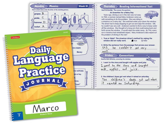 Daily Language Practice Journal - Gr. 2 - US 6705