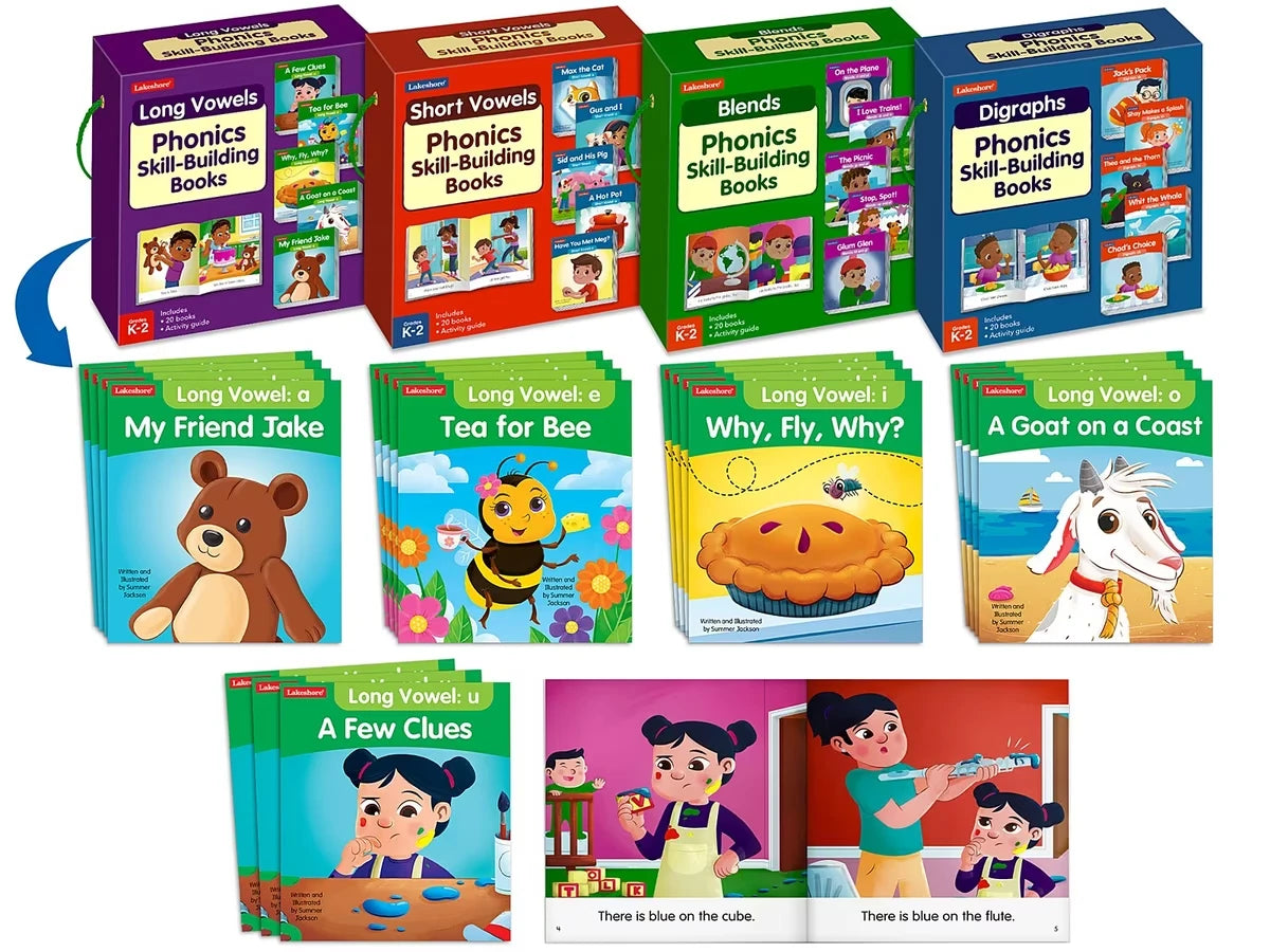 Phonics Skill-Building Book Sets - Complete Library - US 3659
