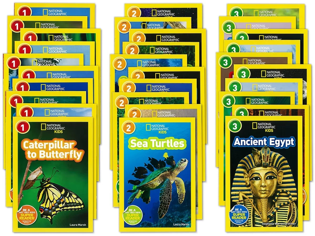 National Geographic Science Readers -  Complete Set - US 5655