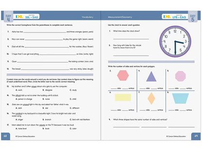 Summer Bridge Activities Workbook - Gr. 3-4 - US 5273
