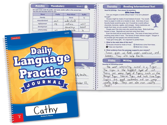 Daily Language Practice Journal - Gr. 3 - US 1441