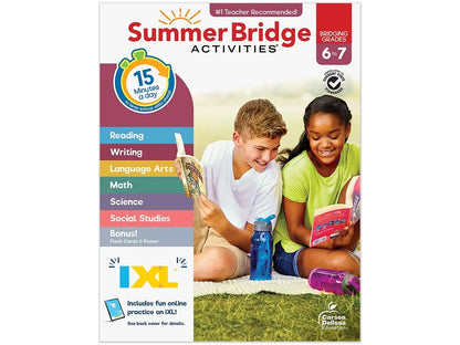 Summer Bridge Activities Workbook - Gr. 6-7 - US 9645
