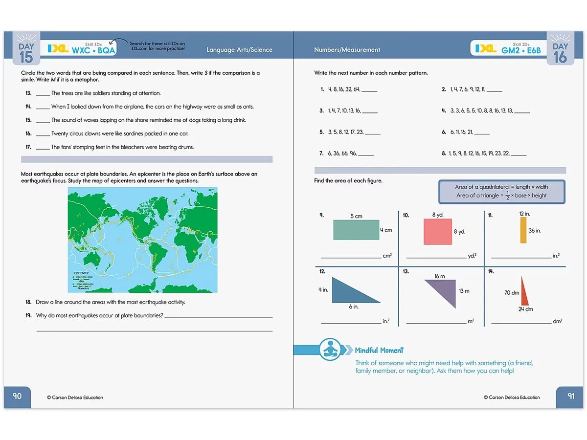 Summer Bridge Activities Workbook - Gr. 5-6 - US 9572