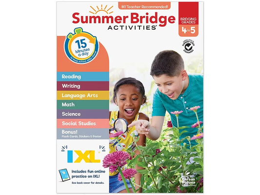 Summer Bridge Activities Workbook - Gr. 4-5 - US 5614