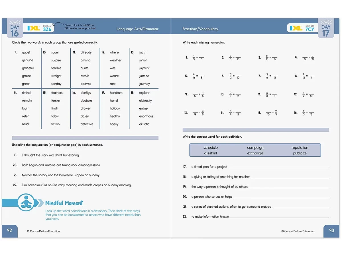 Summer Bridge Activities Workbook - Gr. 4-5 - US 5614