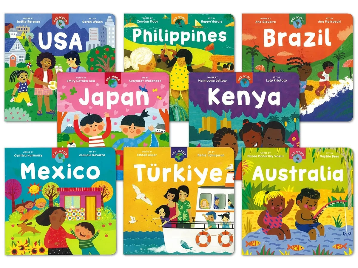Our Wonderful World! Board Book Collection - US 8520