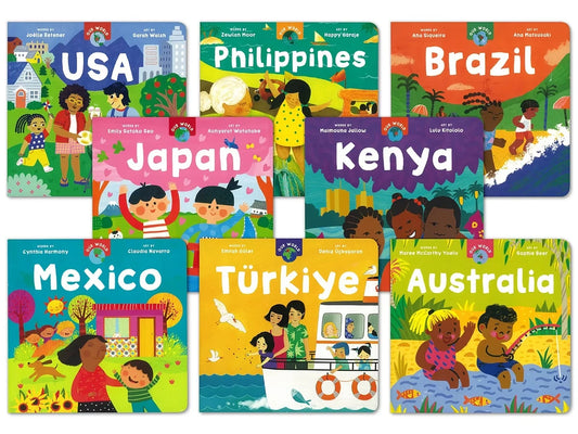Our Wonderful World! Board Book Collection - US 8520